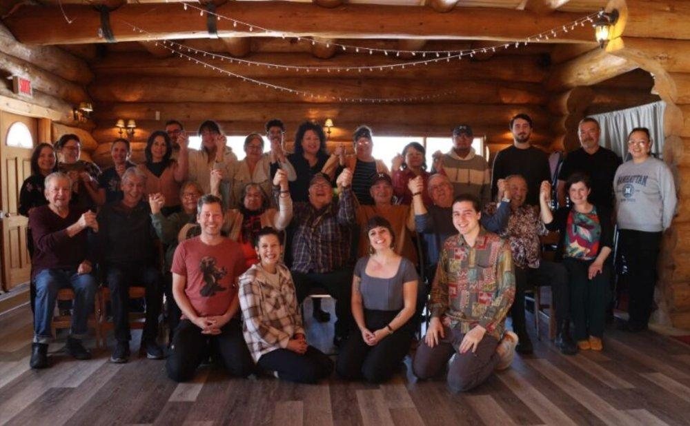 Group photo from the first Ojitodan brainstorming session